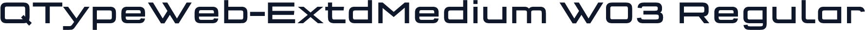 QTypeWeb-ExtdMedium W03 Regular