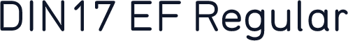 DIN17 EF Regular