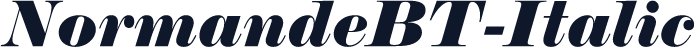 NormandeBT-Italic