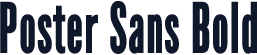 Poster Sans Bold