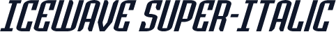 Icewave Super-Italic