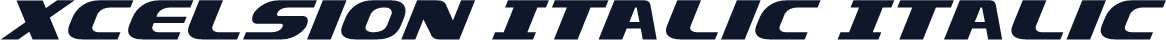 Xcelsion Italic Italic