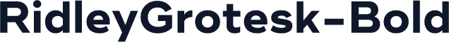 RidleyGrotesk-Bold