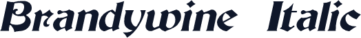 Brandywine  Italic