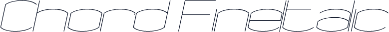 Chord FineItalic