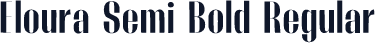 Eloura Semi Bold Regular