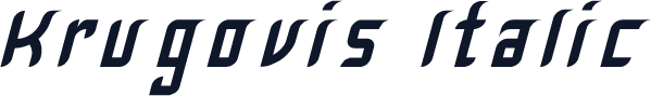 Krugovis-Italic
