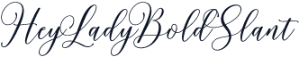 HeyLadyBoldSlant