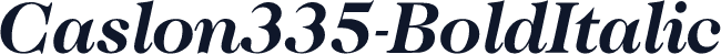 Caslon335-BoldItalic