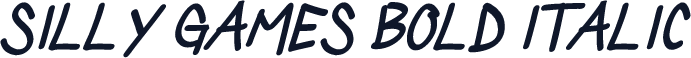 Silly Games Bold Italic