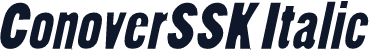 ConoverSSK Italic