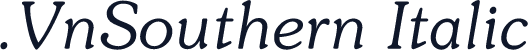 .VnSouthern Italic