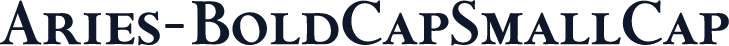 Aries-BoldCapSmallCap
