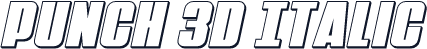 Punch 3D Italic