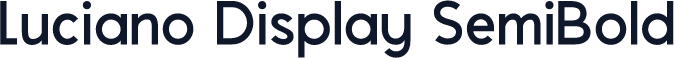 Luciano Display SemiBold