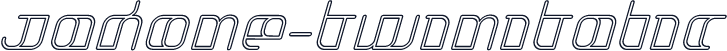 Jakone-TwinItalic