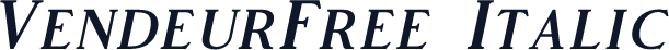VendeurFree-Italic