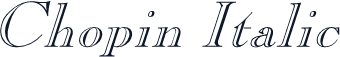Chopin Italic
