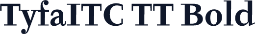 TyfaITC TT Bold