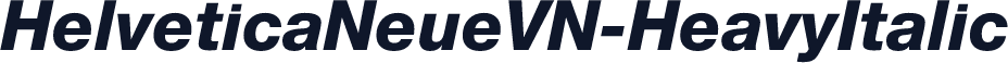 HelveticaNeueVN-HeavyItalic