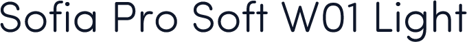 Sofia Pro Soft W01 Light