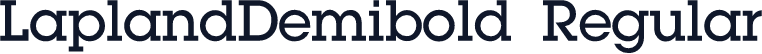 LaplandDemibold Regular