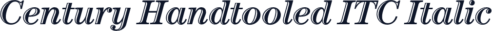Century Handtooled ITC Italic