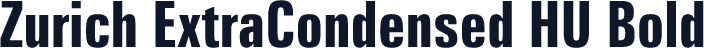 Zurich ExtraCondensed HU Bold