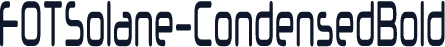FOTSolane-CondensedBold