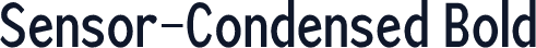 Sensor-Condensed Bold