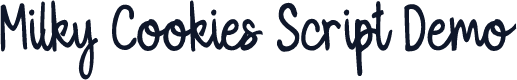 Milky Cookies Script Demo