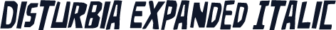 Disturbia Expanded Italic