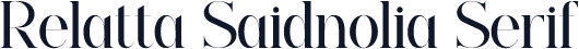 Relatta Saidnolia Serif