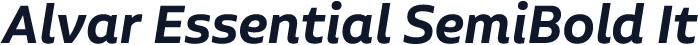 Alvar Essential SemiBold It