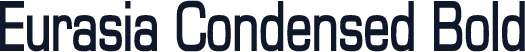 Eurasia Condensed Bold