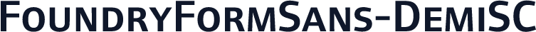 FoundryFormSans-DemiSC