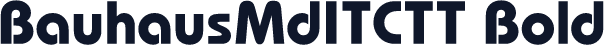 BauhausMdITCTT Bold