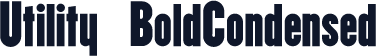 Utility-BoldCondensed
