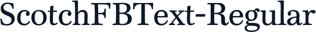 ScotchFBText-Regular