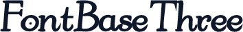 FontBaseThree
