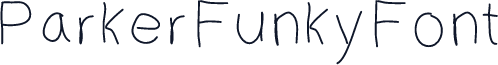 ParkerFunkyFont