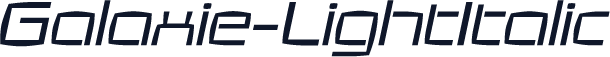 Galaxie-LightItalic