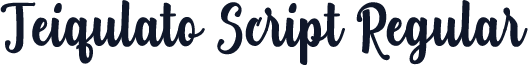 Teiqulato Script Regular