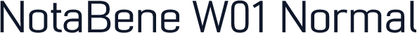 NotaBene W01 Normal