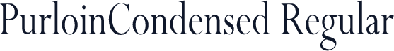 PurloinCondensed Regular