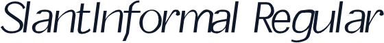 SlantInformal Regular