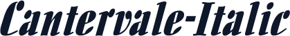 Cantervale-Italic