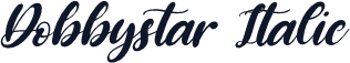 Dobbystar Italic