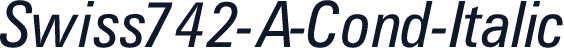 Swiss742-A-Cond-Italic
