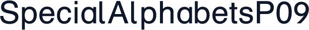 SpecialAlphabetsP09